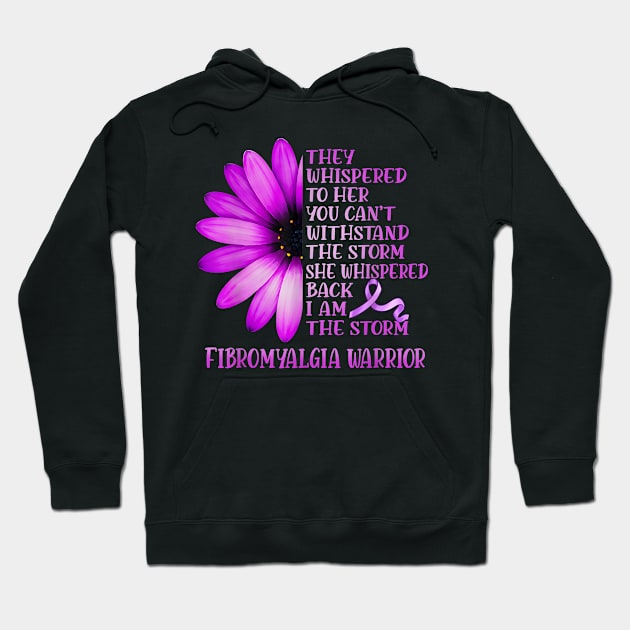 I'am the Storm Fibromyalgia Warrior Hoodie by JazlynShyann